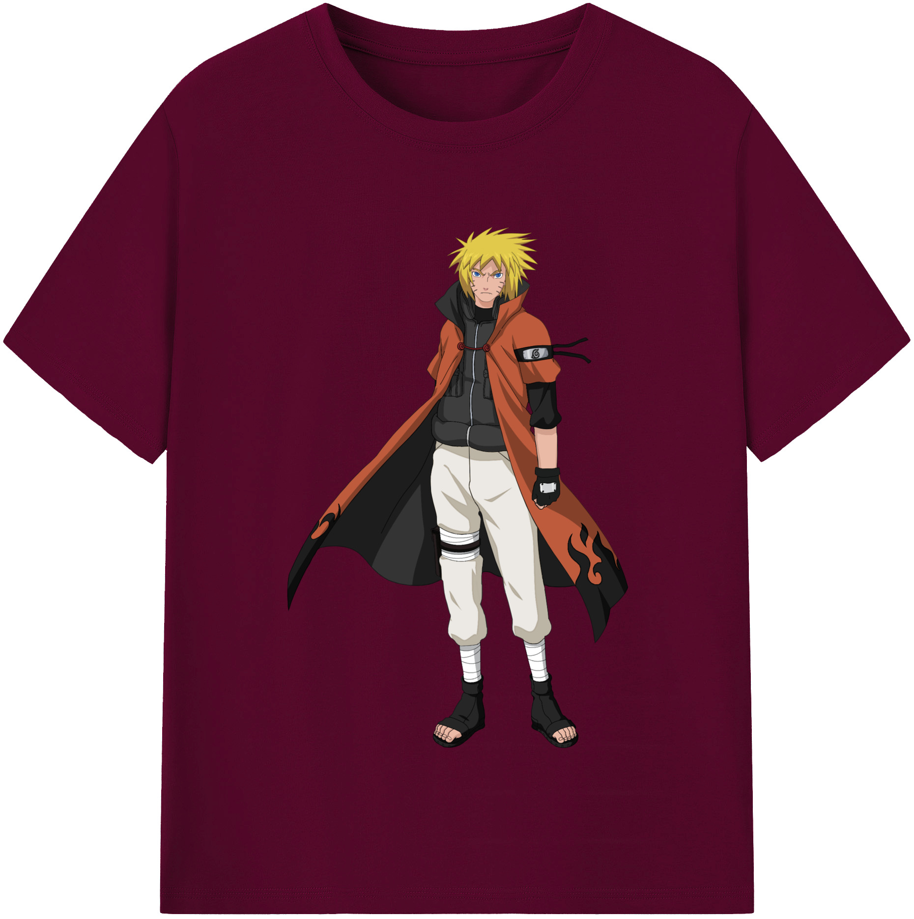 （画像用） NARUTO -ナルト- うずまき ナルト Uzumaki Naruto レディースカジュアルプリントTシャツ（綿100％）